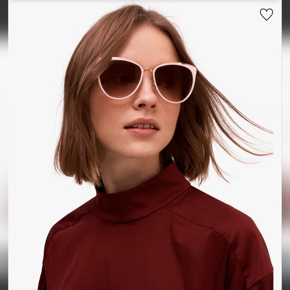 Kate Spade Jabreas Sunglasses In Pastel Pink